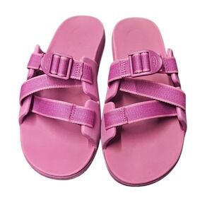 Chaco‎ Chilos Slides Sandals Adjustable Straps Pink Size 6